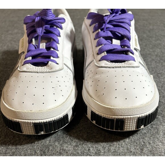 Puma Women’s Cali Bold 370811-01 White Casual Shoes Sneakers Size M9 (men’s 7.5) - Picture 5 of 13